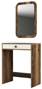 Lisbon Mirror Cream Cosmetic Table