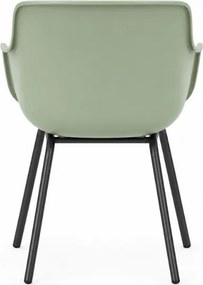 Scaun de masa AMAYA RONDO, verde deschis