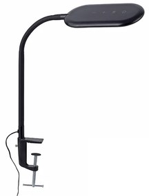 Lampă cu clemă modernă neagră, reglabilă cu LED - Kiril