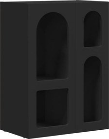 vidaXL Bufet Negru 59 x 35 x 80.5 cm Lemn compozit