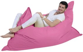 Fotoliu Puf Bean Bag Giant Cushion, 140x180 cm, Roz