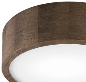 Plafonieră LED Brilagi CARVALHO 1xE27/60W/230V stejar nuc d. 27 cm