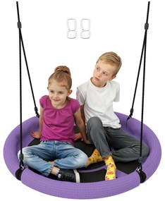 AIYAPLAY Sărut păstor, Sărut de grădină rotund, rezistent la 150 kg, reglabil înălțime, Lila | Aosom Romania