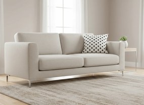 Husa decorativa pentru perna COLAM GREY 50x70 cm, gri