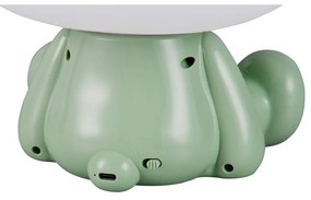 Lustră pentru copii verde LED Hopper – Trio