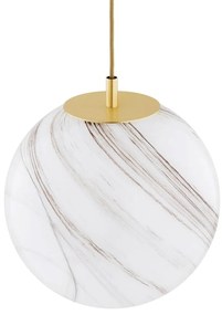 Lustra/Pendul design modern ALMIROS 30cm alama