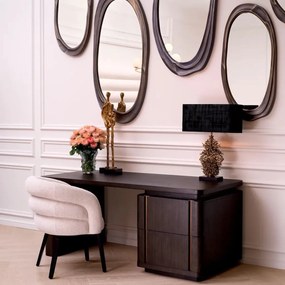 Scaun design elegant LUX Novelle, Lyssa off-white