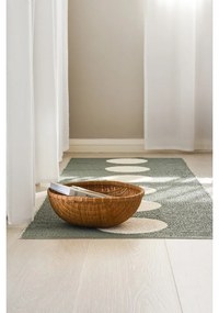 Covor tip traversă pentru interior și exterior verde 70x225 cm Vera Army – Pappelina