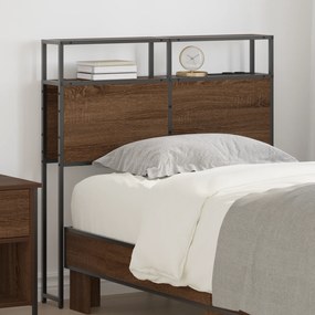 vidaXL Tăblie de depozitare Stejar brun 80 cm Lemn compozit