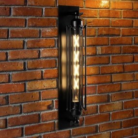 Aplică RETRO 1xE14/20W/230V negru