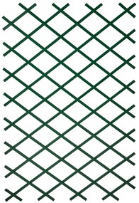 Nature Gard de gradina tip Trellis, 100 x 200 cm PVC, verde, 6040704 1, Verde, 100 x 200 cm