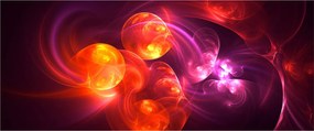 Tabloul cu abstracțiune modernă (120x50 cm)