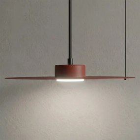 Lustră pe cablu PIATTO 1xGX53/15W/230V, diametru 35 cm, vișinie