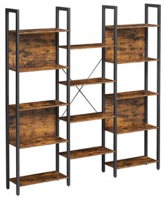 Biblioteca Living, PAL, Maro / Negru