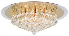 Plafoniera eleganta cristal K9 diam. 50cm Gloria  DLU 2378/6/50 gold OR