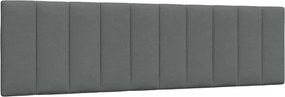 vidaXL Pernă pentru tăblie de pat, Hanko, gri închis, 180 cm, material textil