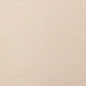 Taburet, crem, 78x56x32 cm, material textil Crem