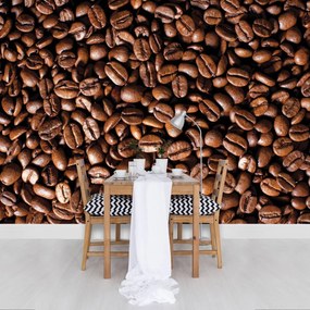 Fototapet - Boabe de cafea (254x184 cm), în 8 de alte dimensiuni noi