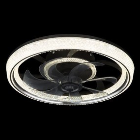 Lustra LED cu ventilator si telecomanda CIRILLA 03644 GL
