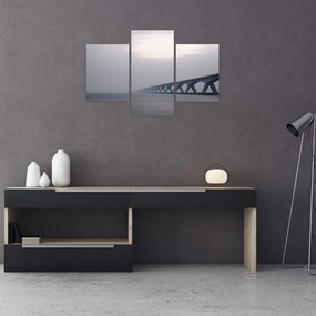 Tablou - Podul în ceață (90x60 cm)