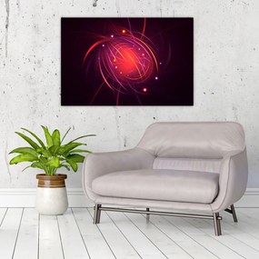 Tabloul modern cu abstacțiune (90x60 cm)
