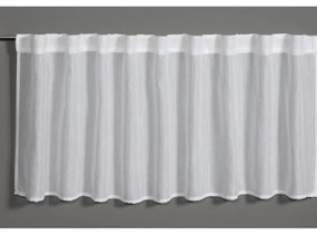 Perdea albă 45x140 cm Jacquard-Voile - Gardinia