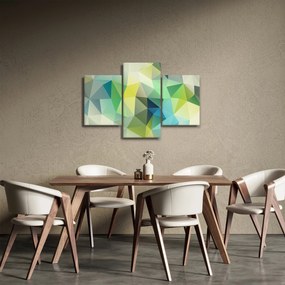 Tablou abstracțiunii geometrice (90x60 cm)