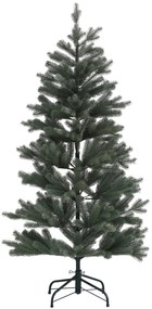Brad artificial de Craciun Grey/Green 96/180 cm