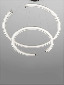 Lustra LED suspendata design circular ELMO