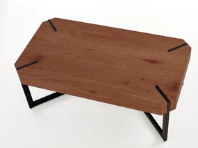 Măsuță de cafea Ladolce (nuc + negru). 1092453