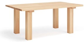 Masă de dining cu blat din lemn de pin 100x180 cm Banda – Teulat