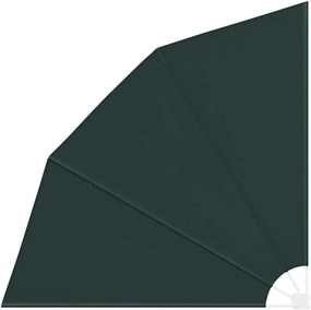 vidaXL Ecran de intimitate pentru balcon Verde închis 210 x 210 cm
