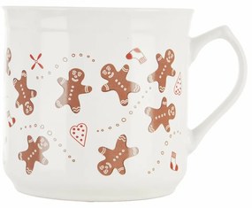 Cană mare din ceramică Orion Gingerbread,  0,5 l