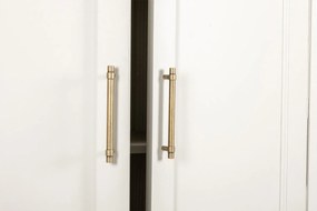 Dulap lemn masiv cu 2 uși Heritage Gustave, 121 × 57 × 220 cm