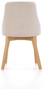 Scaun textil Toledo stejar miere/Inari22
