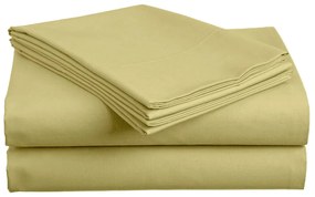 Cearsaf din bumbac LUX galben 200x220 cm