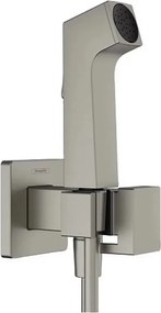 Dus igienic negru crom periat Hansgrohe E EcoSmart Bidette