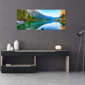 Tablou - Lacul Hintersee (120x50 cm)