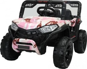 Masinuta Electrica cu acumulator pentru copii NOVOKIDS™ Buggy Mini UTV, Cu faruri luminoase, Telecomanda, 3-7 ani , max 30 kg, 3 Viteze, Lungime 110