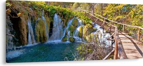Tablou - Intrare in cascade (120x50 cm)