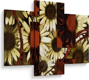 Tablou cu flori (90x60 cm)