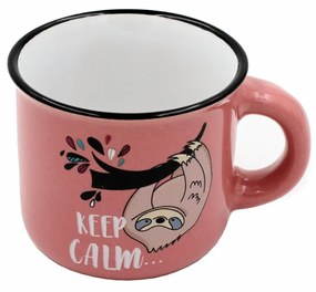 Ceșcuță espresso din ceramică Keep calm...