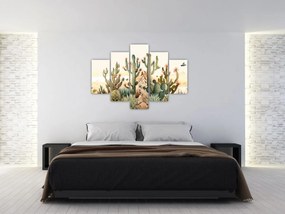 Tablou - Deșert, acvariu (150x105 cm)