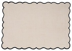 Suport pentru farfurii din amestec de in 30x43 cm Noura – Tiseco Home Studio