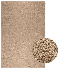 vidaXL Covor ZIZUR aspect iută 160x230 cm, pentru interior și exterior