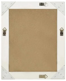 Oglinda de perete in stil baroc, alb, 50 x 60 cm 1, Alb, 50 x 60 cm
