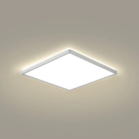 Brilagi - Plafonieră LED ULTRA SLIM pentru baie, 18W, 230V, 30x30 cm, argintie, IP54