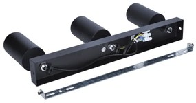 Brilagi - Spot LED dimabil SELE 3xGU10/4,8W/230V negru/auriu