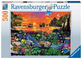 PUZZLE TESTOASA, 500 PIESE - RAVENSBURGER (RVSPA16590)