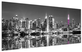 Tablou albneru cu New York (120x50 cm), în 40 de alte dimensiuni noi